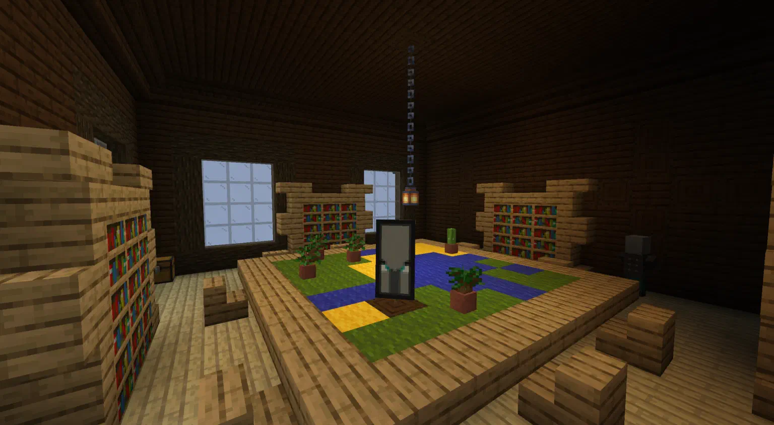 A map room of the woodland mansion rework