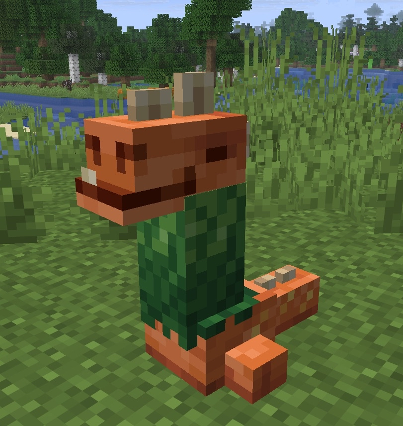 A sproutling chilling in a plains biome.