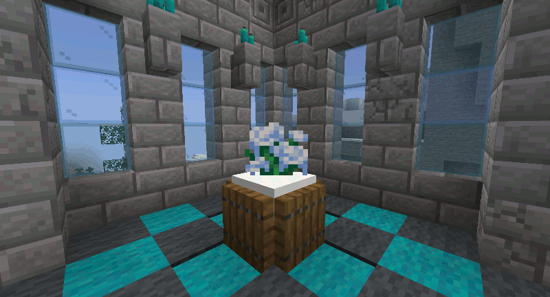 A frostbloom in the tundra keep