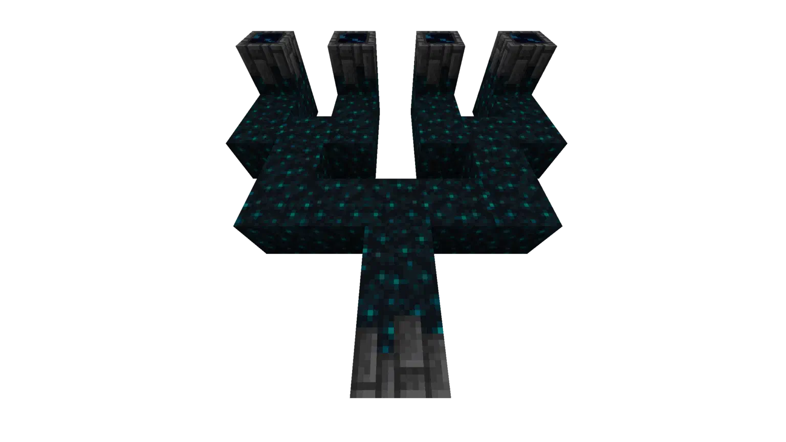 An example image demonstrating a 4-way complex randomized soul conductor junction